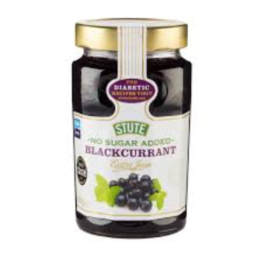 STUTE DIABETIC BLACKCURRANT EX JAM 430G